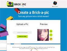 Tablet Screenshot of brickapic.com